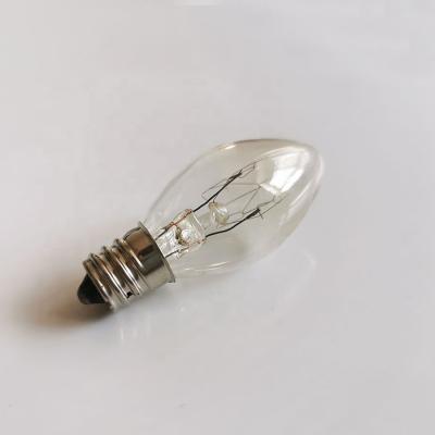 China 110V 15W E12 Brass Salt Lamp Replacement Crystal Bulb for sale