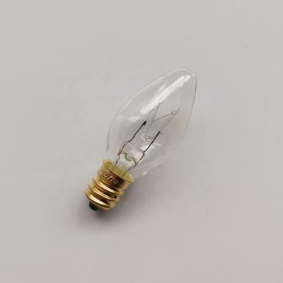 China USA Brass E12 120V 7 Watt Night Light Bulb Salt Lamp Bulbs for sale