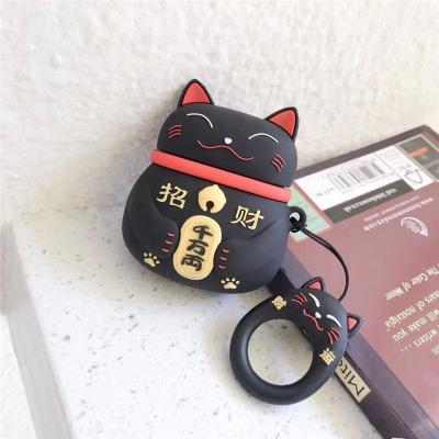 China Hot Sales Cute Cartoon Wireless Earphone Shell Many Shapes Designs Silica Gel Earphones for sale