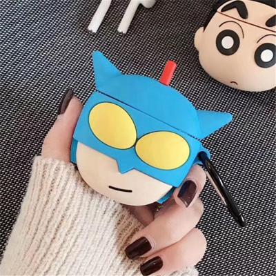 China New Cartoon Style Cute Blue Color Comfortable Silica Gel Material Earphone Shell For Womens for sale