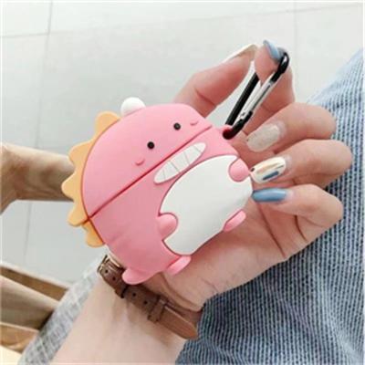 China Cartoon Cute Popular Professional Manufacturer Dinosaur Dog Shapes Cute Earphone Shell for sale