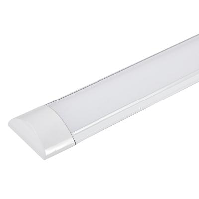 China Heat-resistent+cold-resistent high security triproof 1200mm batten 36w linear waterproof led lighting lamp for sale