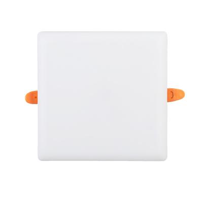 China Ultra Slim Commercial Durable Ultra Slim Square 18w LED Frameless Surface Mounted Panel Light for sale