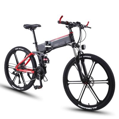 China Steel D-Cyclist Brushless Motor Folding 72v 40ah Fast Electric Bicycle Mountain Bike for sale