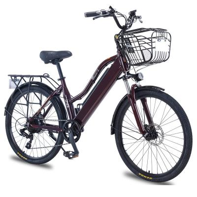 China Adult D-Cyclist 350w 21 Speed ​​Aluminum Alloy Long Range 16 Inch Downill Electric Bicycle for sale