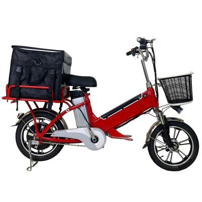 China Fat Wheel Steel Bicycle Electric City Bike D-Cyclist Food Delivery E Bike for sale