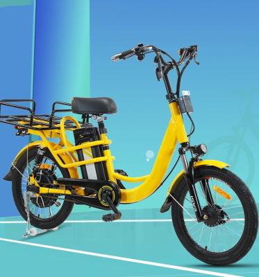 China Steel Food Delivery Long Range Lithium Battery Electric Bike E Bike Motorcycle Bicycle Scooter for sale