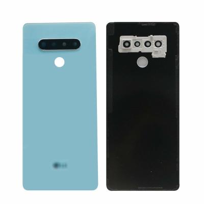 China Fix Broken Phone Housing Q730 Back Cover For LG Stylo6 Battery Door Housing Glass Back Back Cover for sale