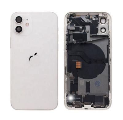 China Iphone12 Full Body Middle View Fix Phone Housing Mobile Phone Back Cover Broken Housing With Logo Cable Kits Replacement Glass Housing for sale