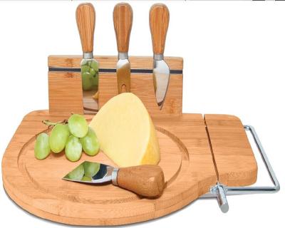 China Sustainable Hot Sale Custom Cheese Wooden Bamboo Cutting Board for sale