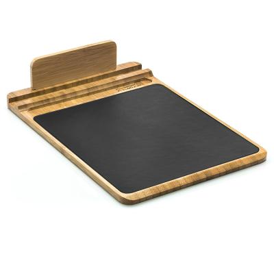 China Beaming Bedside Cheap Bamboo Computer Portable 17 Inch Laptop Wood Tablet Stand for sale