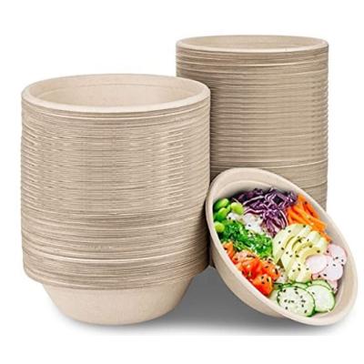 China 34oz Biodegradable Compostable Bagasse Bowl Eco-Friendly Bowl Disposable Bowl Biodegradable and Recyclable for sale