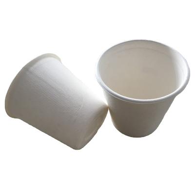 China White Or Unbleached 12oz Biodegradable Bagasse Sugarcane Cup 100% Biodegradable Disposable Biodegradable Cup for sale