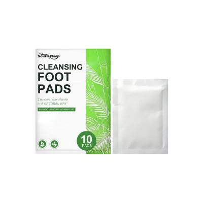 China Natural Organic Moisturizing South moon New Slimming Detox Foot Patch Organic Herbal Cleansing Patches dehumidification repair shaping slimming foot patch for sale