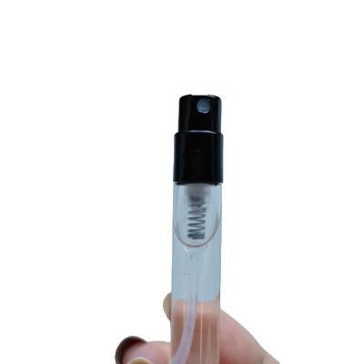 China 10mm Full Cap Bayonet Perfume Sprayer Sample Glass Non Refillable Hot Selling Mini Bottle for sale