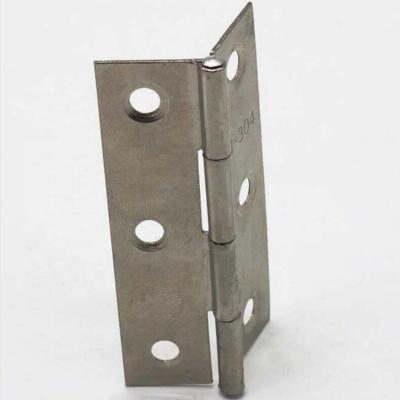 China Easy Installation Hard Texture Square Door Hinges Corner Stainless Steel For United Stated Market All Scenes 33*30*0.6mm * Quanxing Available 5.5g for sale