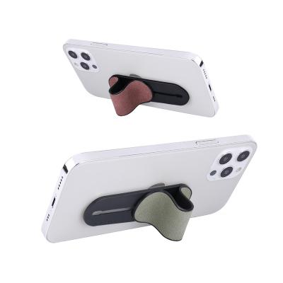 China MOMOSTICK Reusable Cute Push-Pull Smart Phone Holder Cat Pattern Mobile Phone Stand With Finger Ring for sale