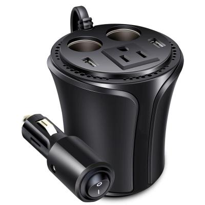 China MOMOSTICK Car Power Dual Usb Ports 3.4A Cigarette Lighter Connector Rechargeable Plug Charger Adapter for sale