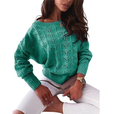 China Anti-Wrinkle Solid Color Women Knit Sweater Women Sweater High Quality Comfortable Suit Sweater for sale