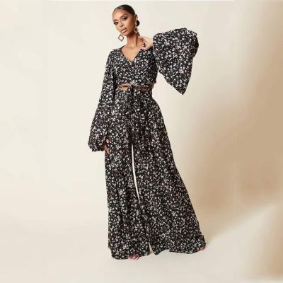 China Wholesale Breathable South African Muslim Clothing Lantern Long Sleeve Cardigan Set African Print Fabric Women African Casual Dress for sale