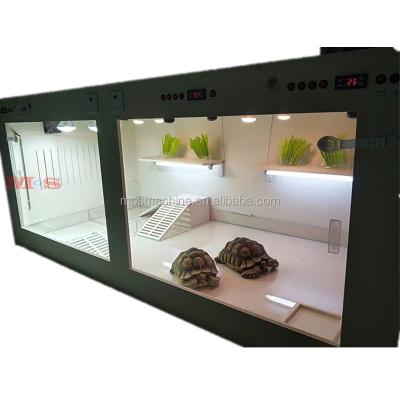 China 100cm 120cm PVC Mini Greenhouse Cage Viable Reptile Vivarium for sale