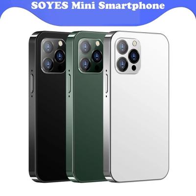 China 900mAh LED Super Light SOS Mini Card Portable Cell Phone 3G 4G Dual Sim Dual Sim Type-C SOYES D13 Celular Small VS XS11 XS12 for sale