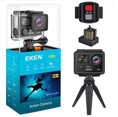 China 4K Action Camera Eken H6s Action Camera 4k 30fps 14MP Ultra HD EIS With Ambarella A12 Chip Inside Waterproof 30m Vanish Mini Cam Pro Sport Camera for sale