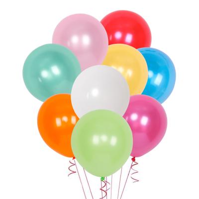 China Birthday wedding party decoration 10 inch pearl balloon latex balloons birthday party decoration wholesale air balloon for sale