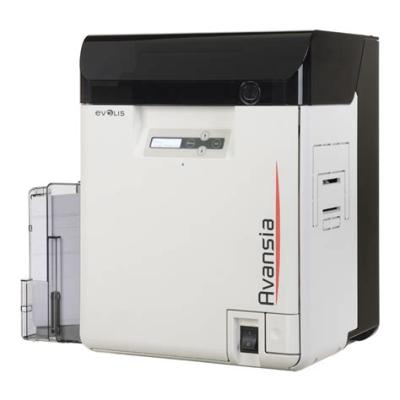 China Color Evolis 600 dpi Retransfer ID Card Printer Avansia for sale