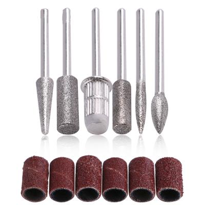 China Nail Art Beauty Factory Sales High Quality Nail Grinding Machine Nail Art Grinding Master Tool Kits for sale