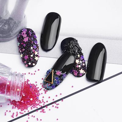 China Wholesale 3D Nail Art Decoration 14 Colors Art DIY Latest Fashion 3d Nail Accessories for sale