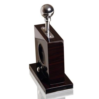 China Antique Custom Desk Stand Cherry Wooden Cigar Cutter for sale