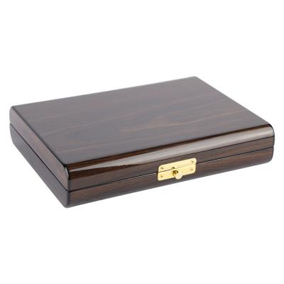 China Modern High-class modern custom wooden jewelry storage box for sale