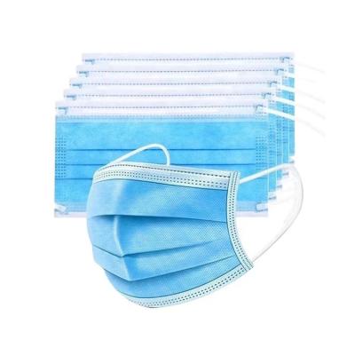 China Good Quality Breathable CE Approval 3 Layer Disposable Medical Surgical Face Mask With Earloop for sale