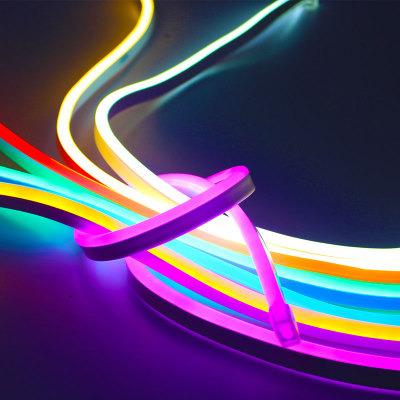 China Shopping Mall Restaurant Hotel Party Led RGB Sign Cable 12v Light Wing Art Game Room Decor Strip 24v Neon Sign for sale