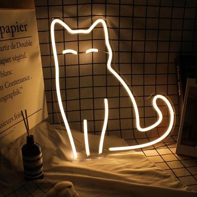 China Shopping Mall Restaurant Hotel Drop Shipping YYD SIGN Special For Cat Dog Pet Shop Illuminated Neon Light Acrylic Sign for sale