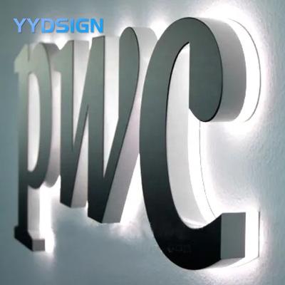 China Custom Retail Store Yydsign Design 3D Letters Business Front Sign Outdoor New For Advertising Light Backlit Led Channel Letters Signs for sale