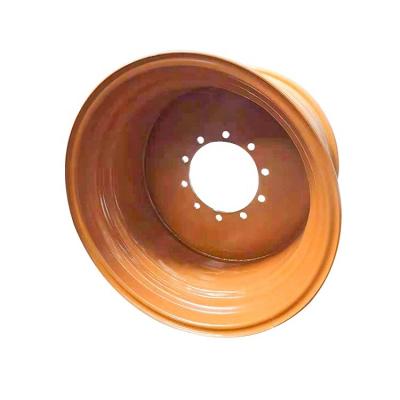 China Agricultural Engineering Car Wheel Tractor Wheels Agricultural Wheel 20x30 Yellow Paint Customized Steel Wheel for sale