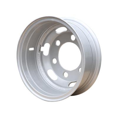 China Kelun 16 Inch Steel Wheel Rim 6.00-16 Silver Steel Pcd 5x190 For Commercial Truck for sale