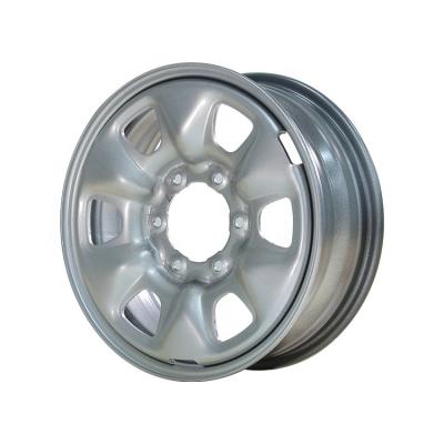 China 2WD 4WD 4x4 STEEL OEM Vigo Hilux Prado 15x7 PCD 6X139.7 Steel Wheel for sale