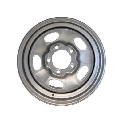 China OEM STEEL Hilux/Prado 5x150mm 16x8J 4WD 4x4 Offroad SUV 5 Holes OEM Wheels Steel Rims For LAND CRUISER for sale