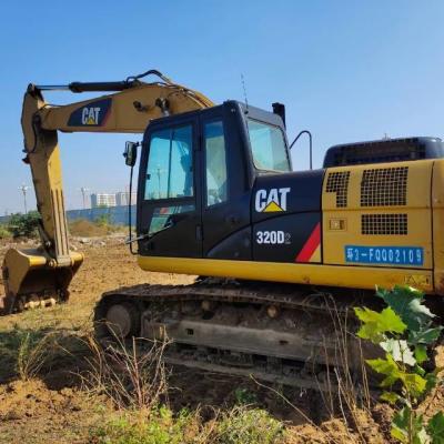 China Gebruikte Industriële Gravende Machines 20 het Kruippakjegraafwerktuig van Toncaterpillar 320D2 Te koop