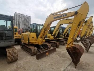 China Pc56-7 het gebruikte Graafwerktuig Internal Combustion Drive Hydraulisch Mini Excavator van KOMATSU Te koop