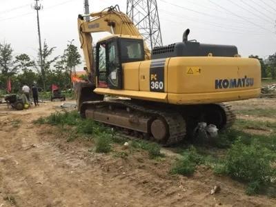 China Goed Arbeidsvoorwaarde Gebruikt Graafwerktuig pc360-7 van KOMATSU met Ce-Certificatie Te koop