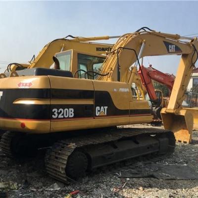 China Graafwerktuig For Construction Works 20 van KATTEN het 320B Gebruikte Caterpillar Ton Operating Weight Te koop