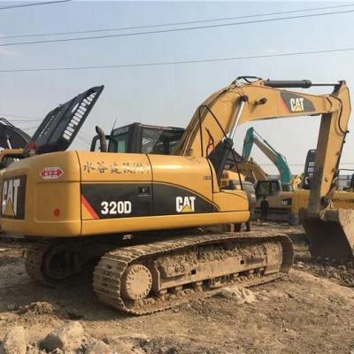 China Duurzaam Gebruikt Caterpillar-de Bouwgraafwerktuig van de Graafwerktuig320d Tweede Hand Te koop