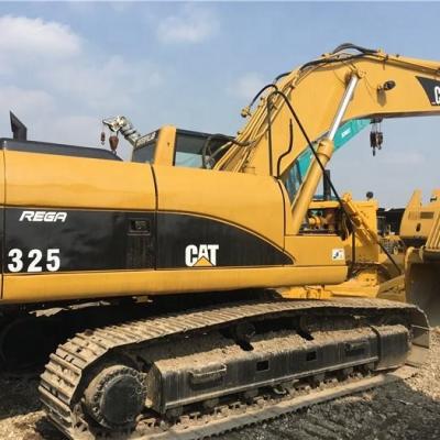 China Voorraadkat 325 Graver van Second Hand Caterpillar van het Aarde de Bewegende Graafwerktuig Te koop