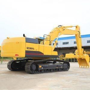 China 36 Ton Heavy Duty Excavator Industrial Kruippakjegraafwerktuig SC360.9 Te koop