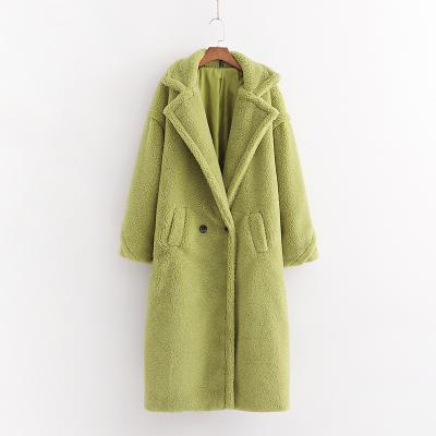 China Wholesale Hight Quality Women Winter Autumn Clothes Ladies Luxury Long Wool Trench Coat en venta