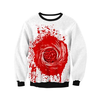 Китай 2021 Halloween Stage Performance Clothing 3d Printing Pattern Casual Loose Sweater продается